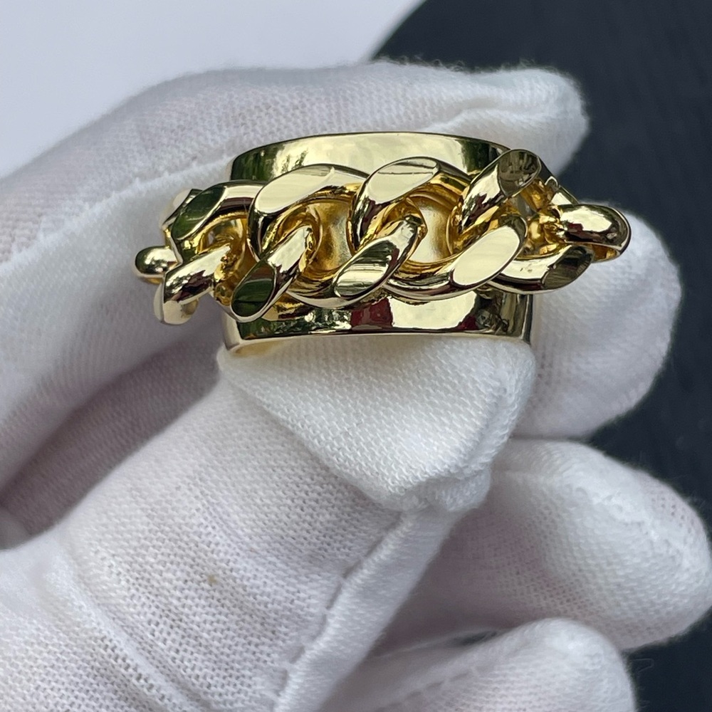 Gold-Filled Chain Ring